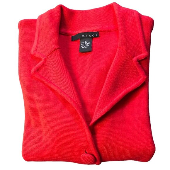 GRACE COTTON KNIT BLAZER MD - Picture 6 of 6